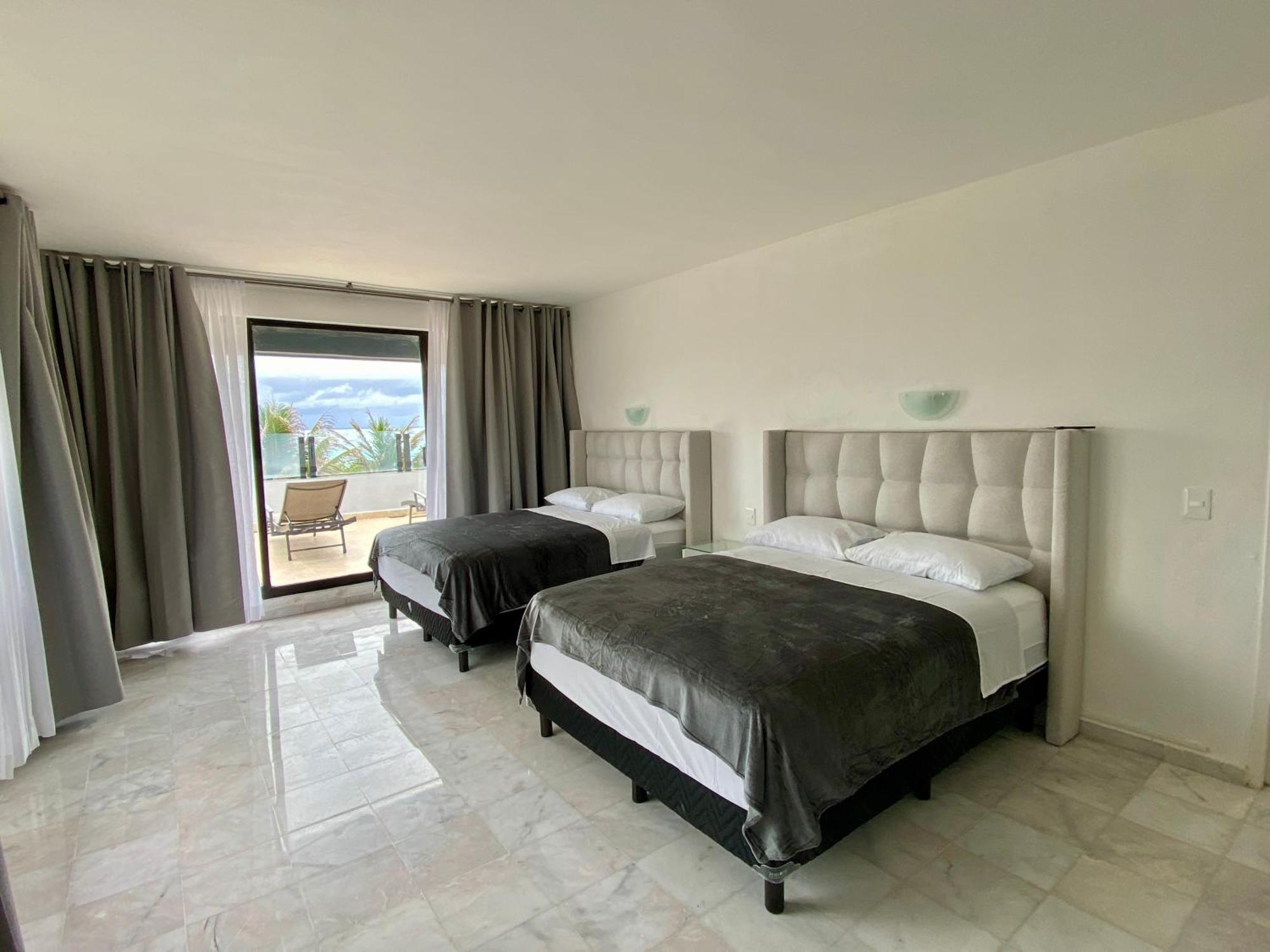 Condo In Ocean Front Resort Cancún Zimmer foto