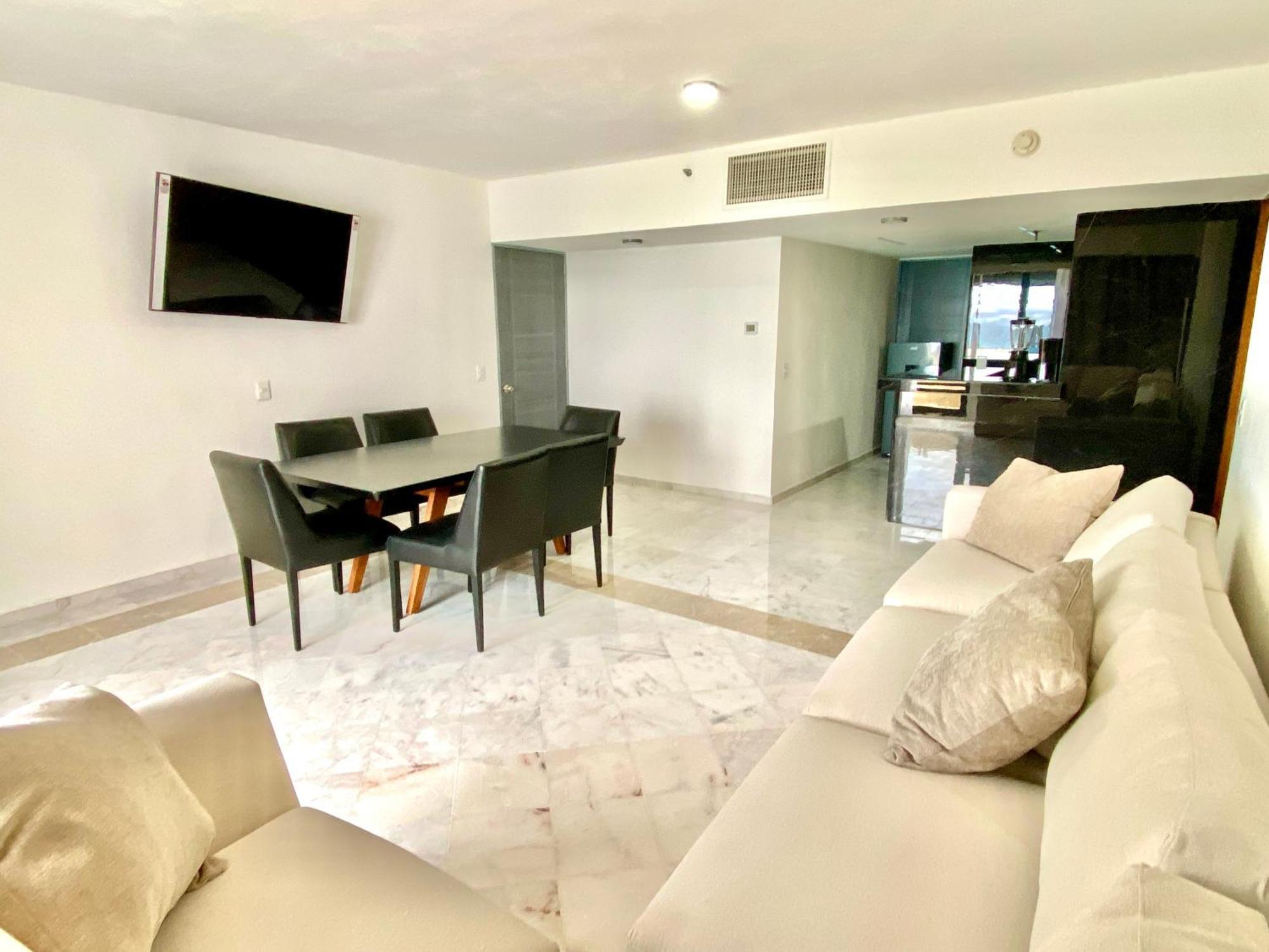 Condo In Ocean Front Resort Cancún Zimmer foto
